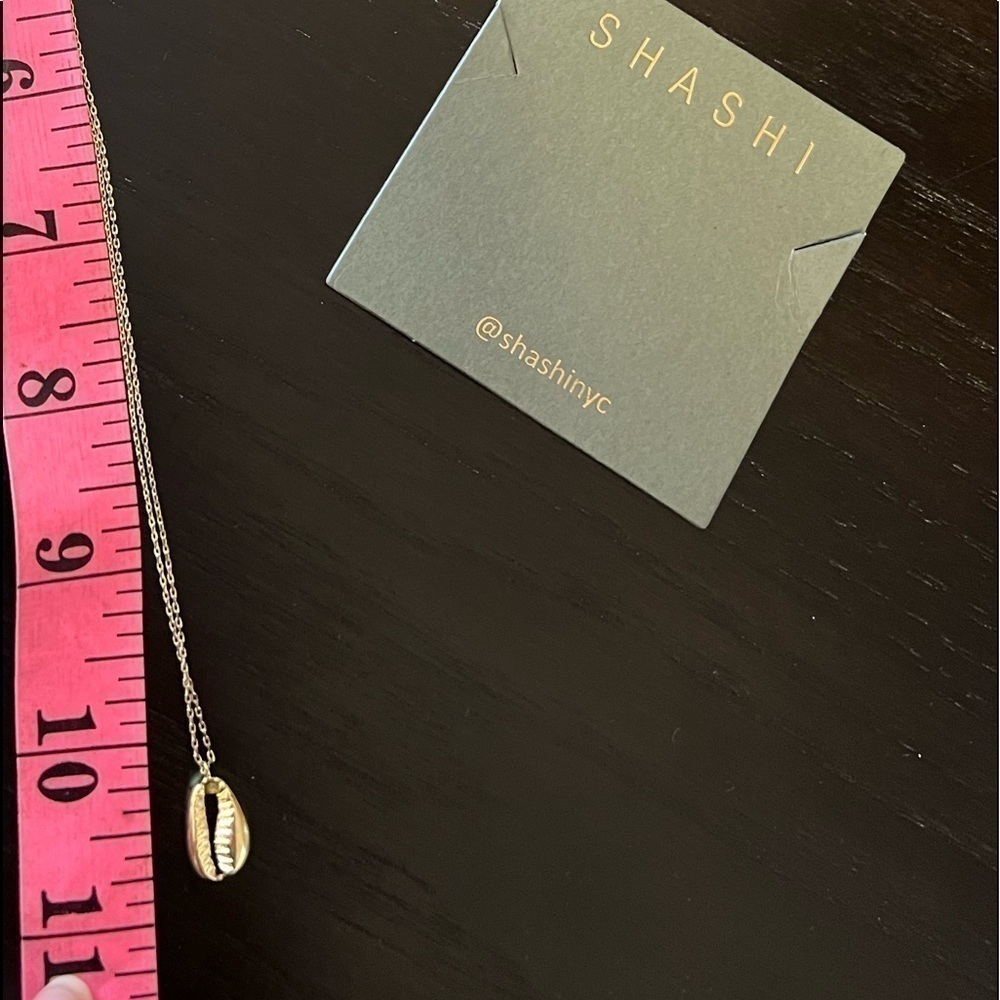 Sashi Gold Tone Shell Necklace - Picture 11 of 14